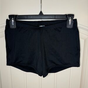 Varsity cheer women’s black spandex shorts
